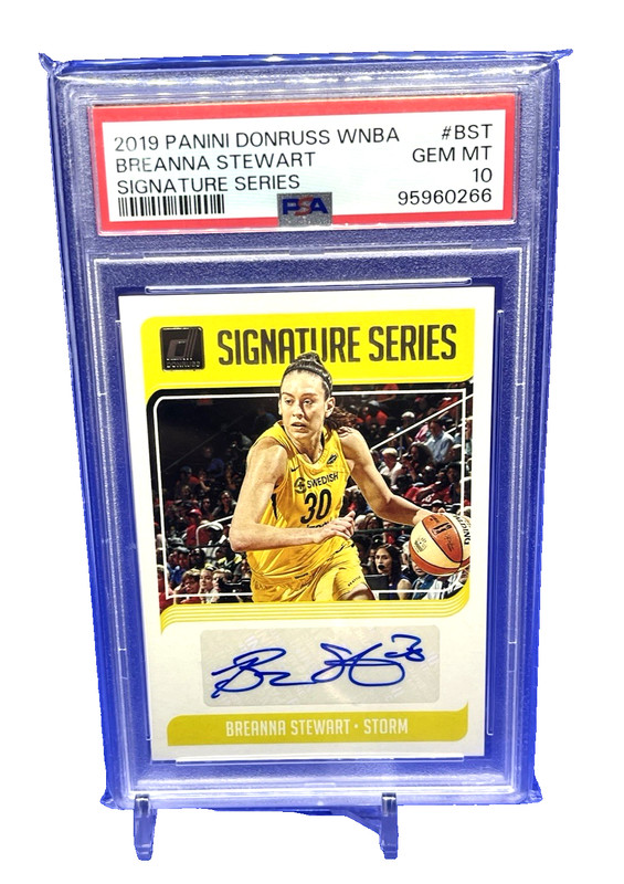 2019 Donruss WNBA Breanna Stewart SIGNATURE AUTO PSA 10! POP 7