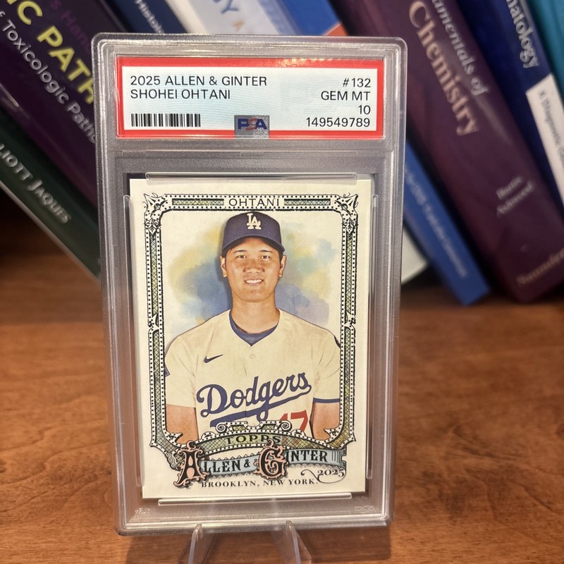 2025 Topps Allen & Ginter - Shohei Ohtani #132 PSA  10