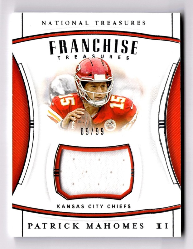 National Treasures #FT-1 Patrick Mahomes II Franchise Treasures