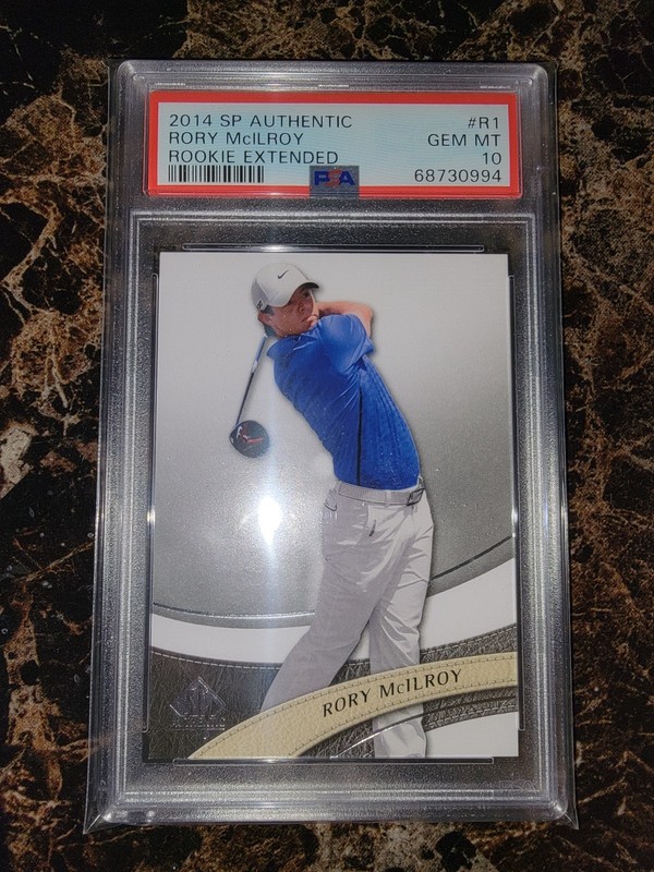2014 SP Authentic Golf Rory Mcilroy Extended Rookie R1 PSA 10 MASTERS CHAMP 2026