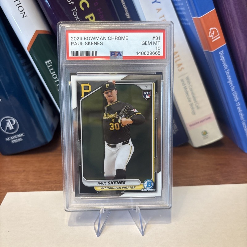 2024 Bowman Chrome - Paul Skenes #31 (RC) PSA 10