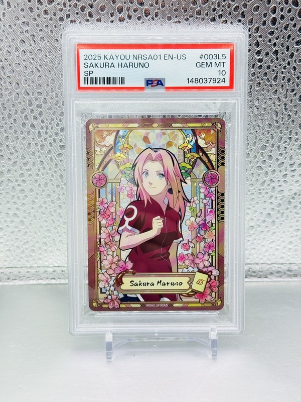 2025 SAKURA HARUNO - NRSA01 EN-US (SP) - Heaven Scroll Series 1 Naruto PSA 10