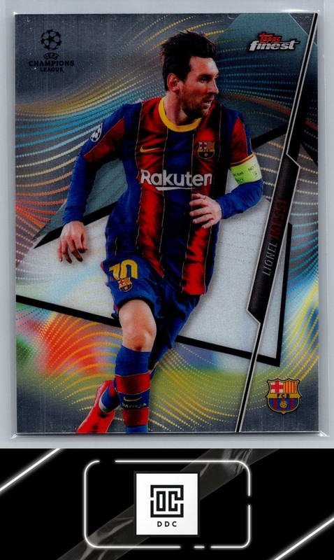 2020-21 Finest UEFA Champions League #100 Lionel Messi