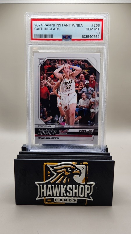 CAITLIN CLARK - 2024 PANINI INSTANT WNBA RC #268 - PSA 10 GEM MT