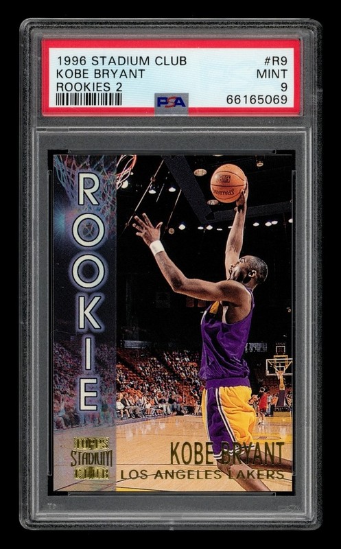 1996-97 Stadium Club Rookies 2: #R9 Kobe Bryant PSA 9 MINT
