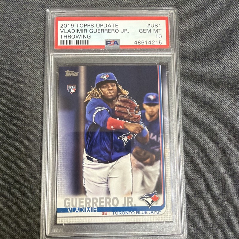2019 Topps Update Vladimir Guerrero Jr. RC Rookie #US1 Blue Jays PSA 10 GEM MINT