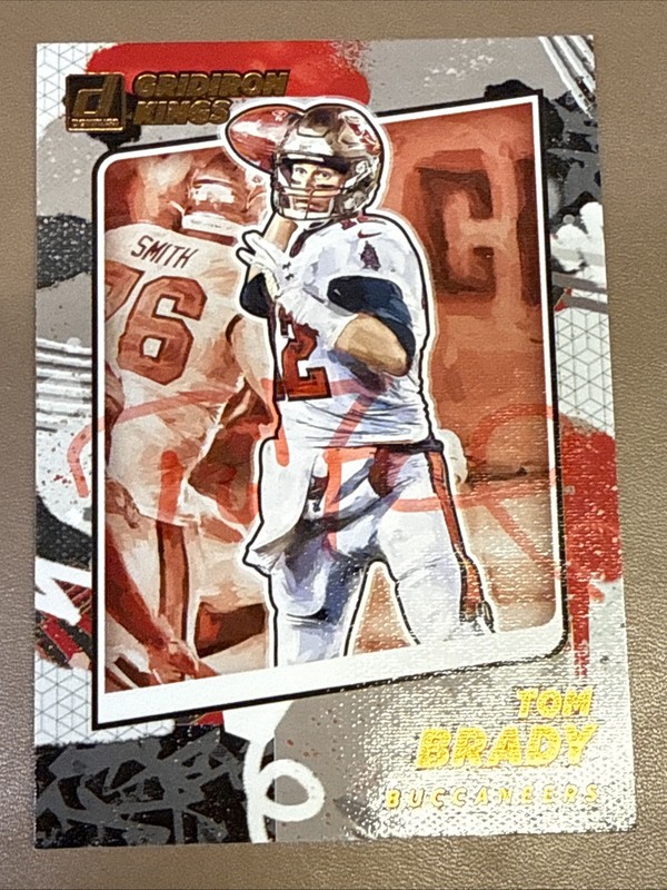 TOM BRADY Auto 2021 Donruss Gridiron Kings #TB-2004 IN PERSON Signed - NO COA