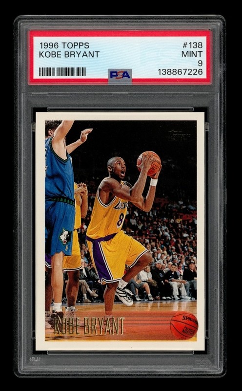 1996-97 Topps: #138 Kobe Bryant PSA 9 MINT