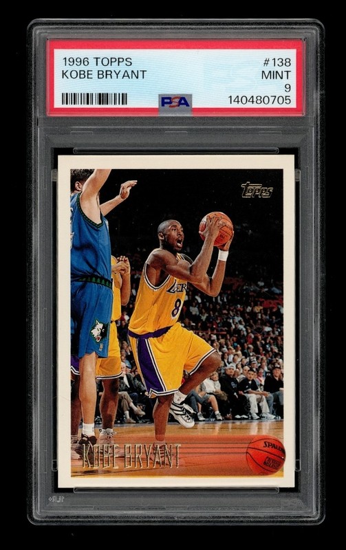 1996-97 Topps: #138 Kobe Bryant PSA 9 MINT
