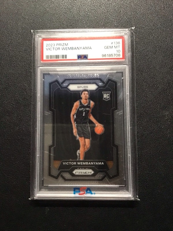 2023 Prizm Victor Wembanyama RC #136 PSA 10