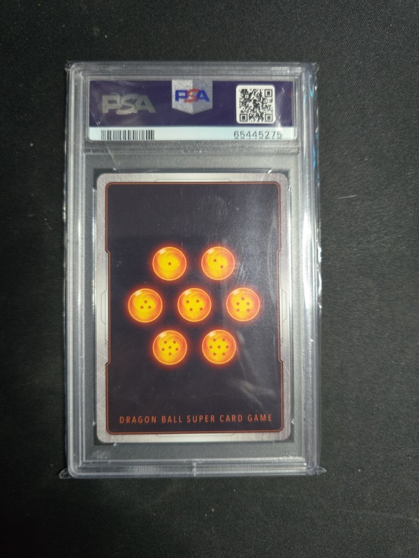 PSA 10 Ultra Instinct Son Goku, the Unstoppable DB1-021 Dragon Ball Super Theme view 2