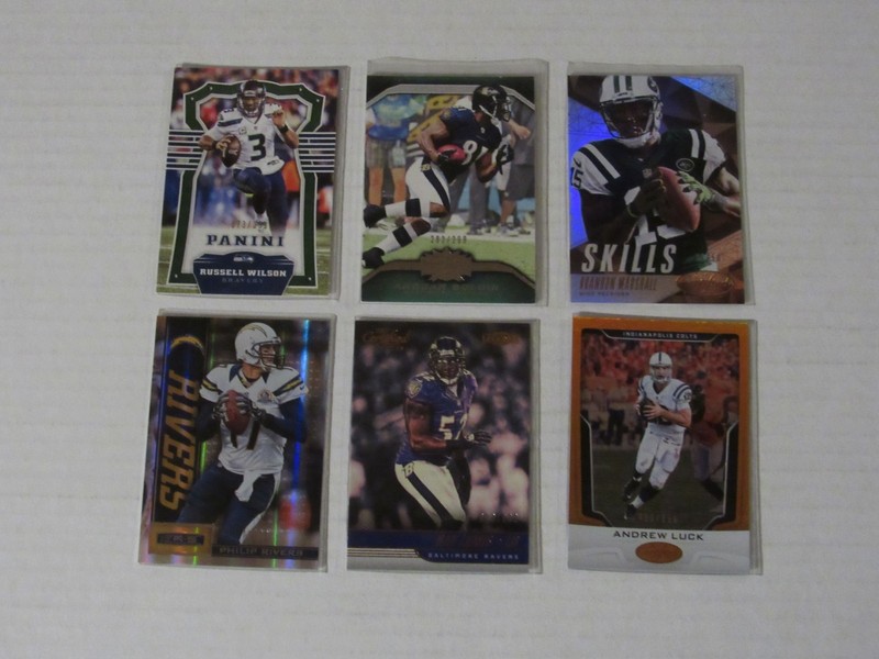 Football Cards  Lot of 20  Auto  Game Used and Numbered  All Pictured