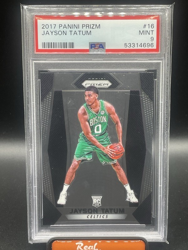 2017-2018 Panini Prizm JAYSON TATUM RC Rookie #16  - PSA 9 - CELTICS