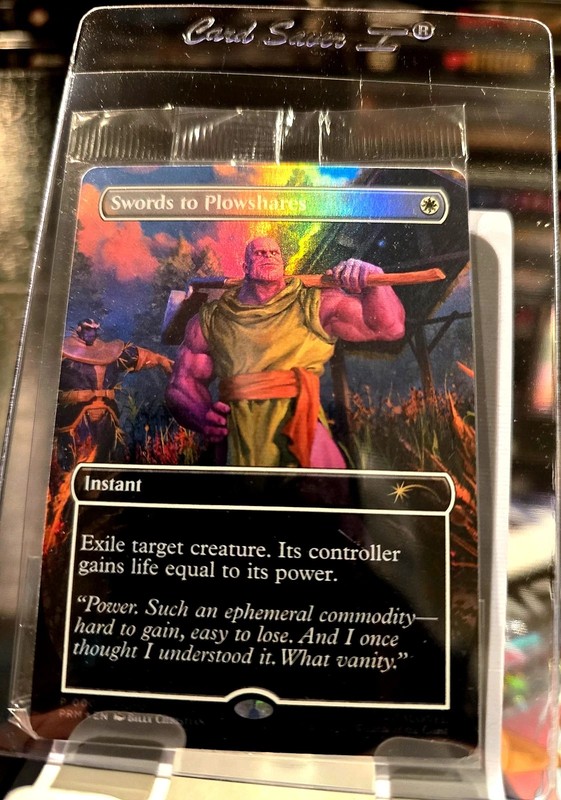 Swords to Plowshares Mint Foil Borderless PSA MTG Magic the Gathering Promo 🔥
