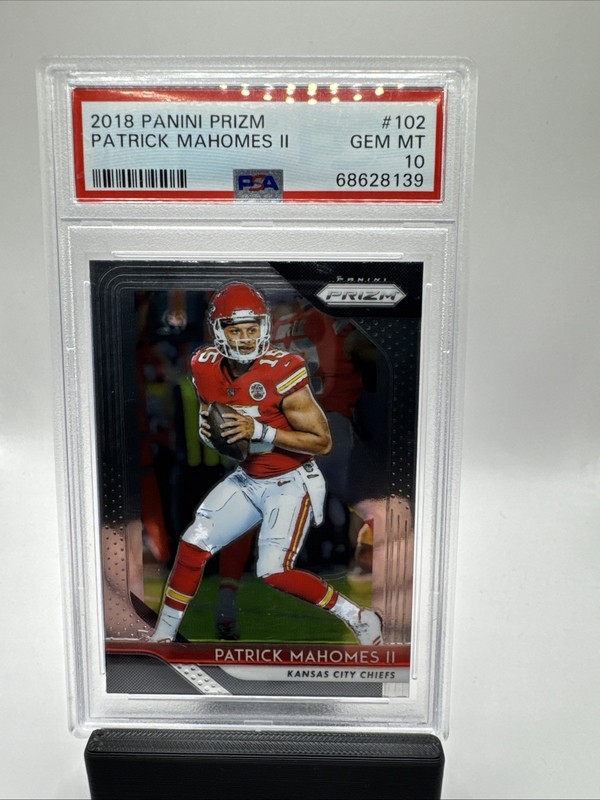 2018 Panini Prizm #102 Patrick Mahomes II Chiefs PSA 10 GEM MINT