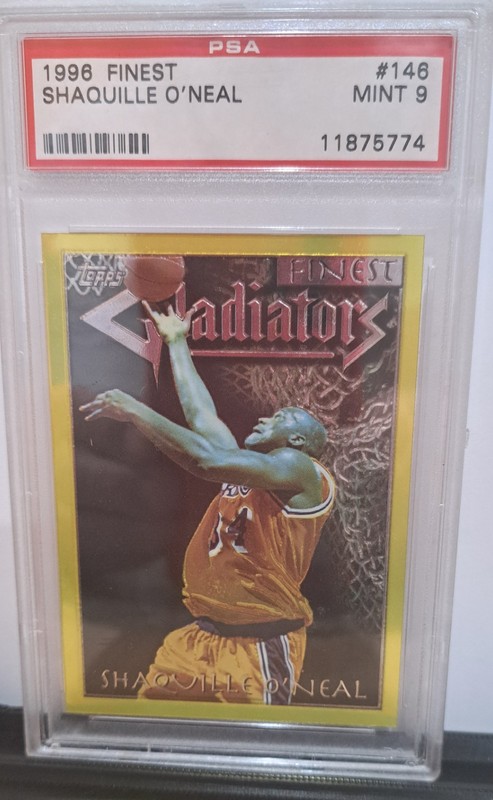 1996 Topps Finest - Shaquille O'Neal #146