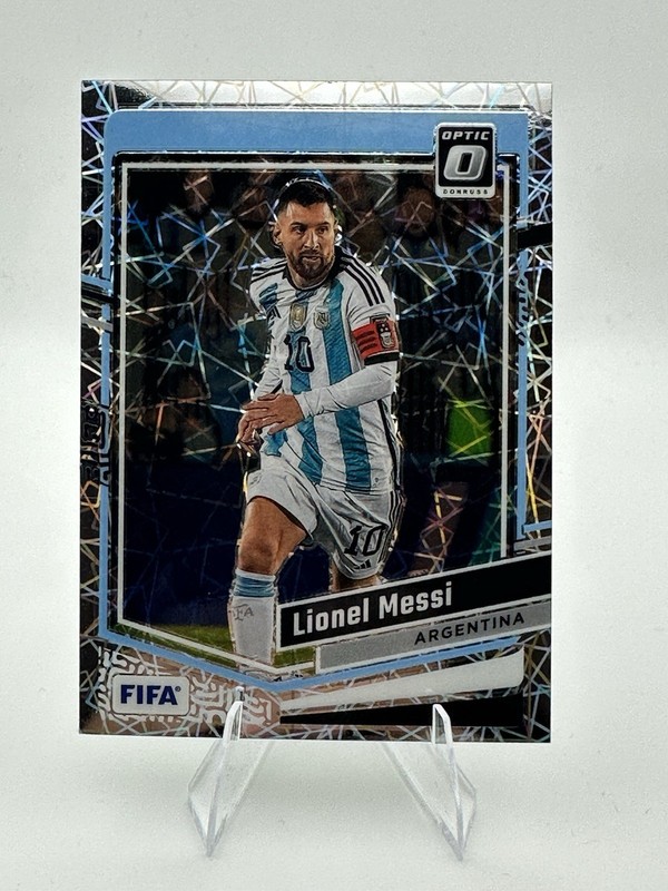 2023-24 Panini Donruss Fifa - #1 Lionel Messi Optic Velocity Prizm