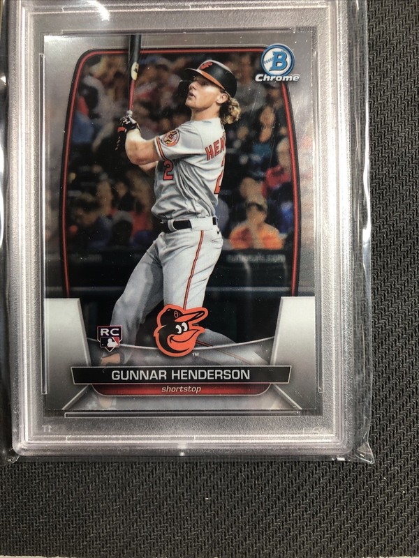 GUNNAR HENDERSON 2023 Bowman Chrome RC PSA 10 view 2