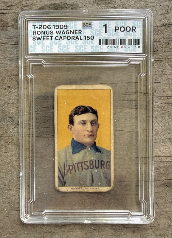 T-206 Honus Wagner, 1909, Sweet Caporal. (REPRINT) view 1