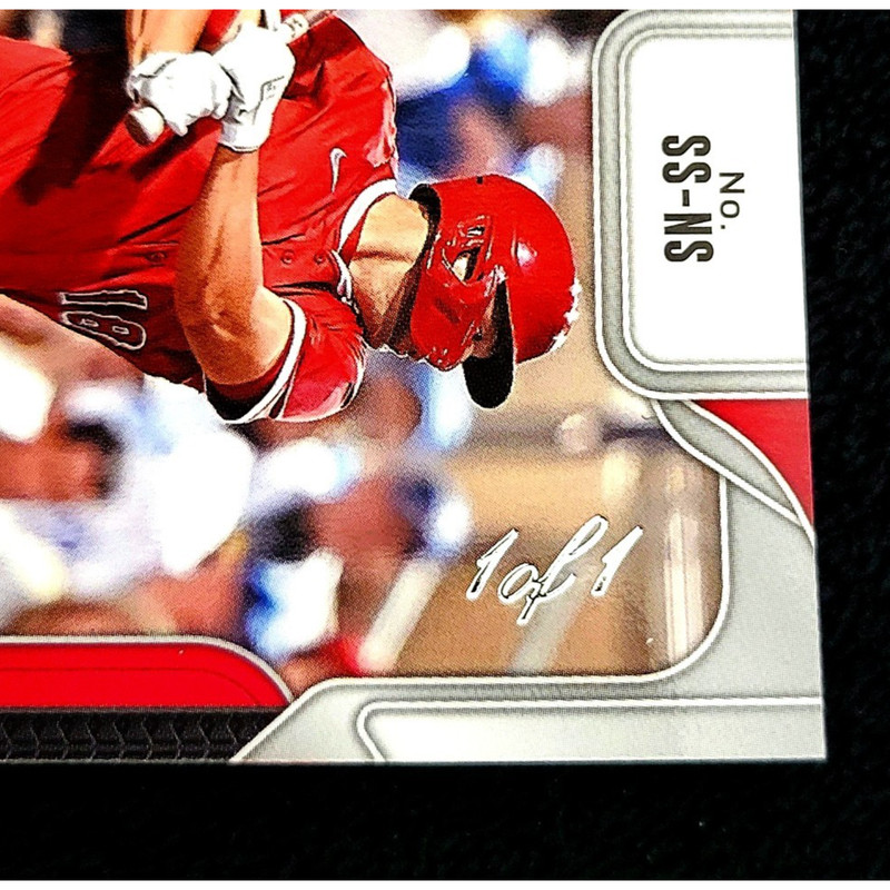 2025 Nolan Schanuel Auto 1/1 Prizm Sensational Signatures Black Finite Angels view 2