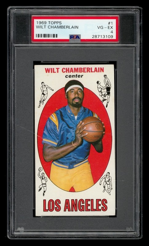 1969-70 Topps Set-Break #  1 Wilt Chamberlain PSA 4 VG-EX