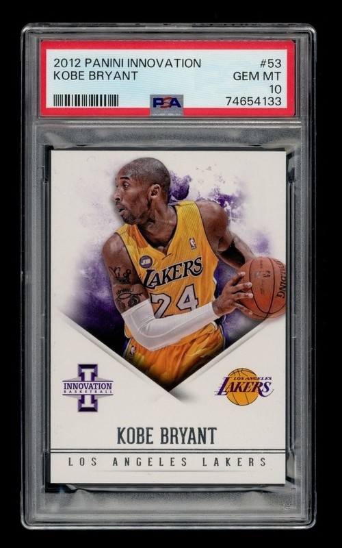 2012-13 Panini Innovation: # 53 Kobe Bryant PSA 10 GEM MINT