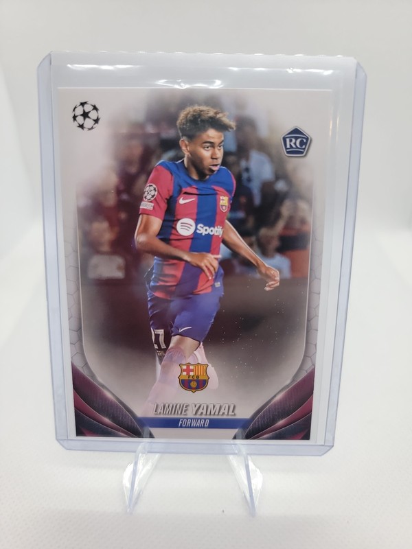 2024 Topps UEFA Competitions - Lamine Yamal #64 (ROOKIE CARD)   112