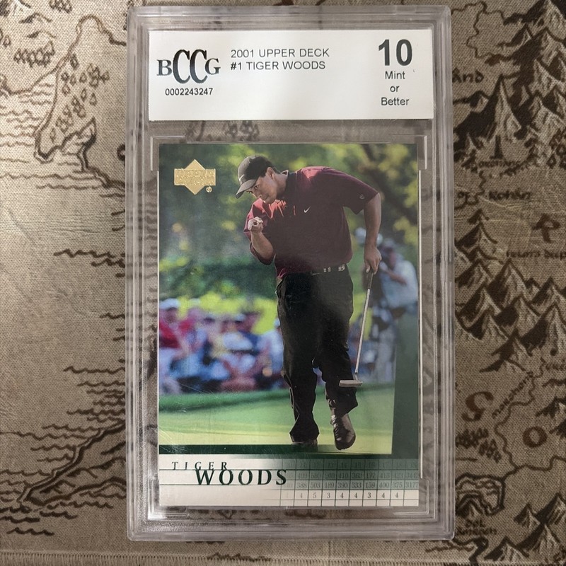 2001 Upper Deck - Tiger Woods #1 (RC)