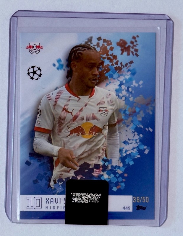 Xavi Simons /50 UEFA Topps Total Football SSP 🇳🇱