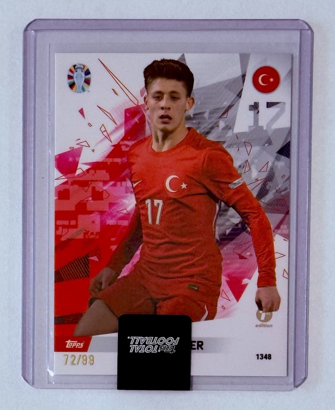 Arda Guler 1st Edition /99 SEALED Topps Total Football Euro 24 🇹🇷
