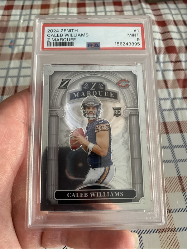 2024 Zenith Caleb Williams #1 Z Marquee RC PSA Mint 9 Fresh Grade Bears BLAZER🔥 view 1