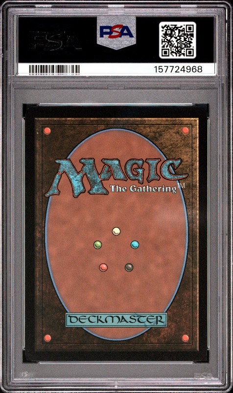 Magic The Gathering Marvel's Spider-Man #0276 Ultimate Green Goblin Foil PSA9 view 2