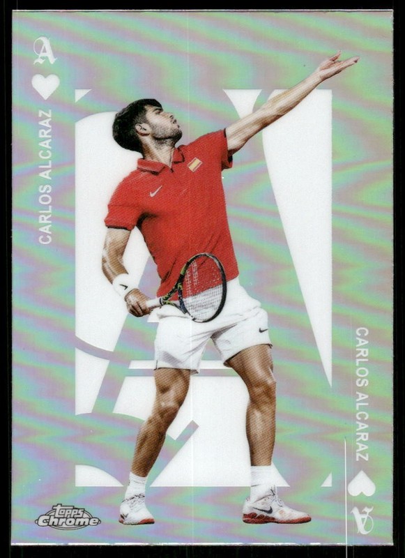2025 Topps Chrome Aces #ACE8 Carlos Alcaraz - TN