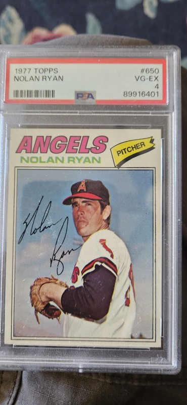 1977 Topps - Nolan Ryan #650 PSA 4