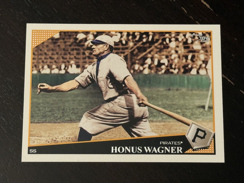 2009 Topps - SP Legend Variation Honus Wagner #205
