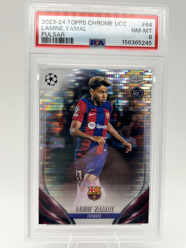 Lamine Yamal (RC) 2023-24 Topps Chrome UCC Pulsar