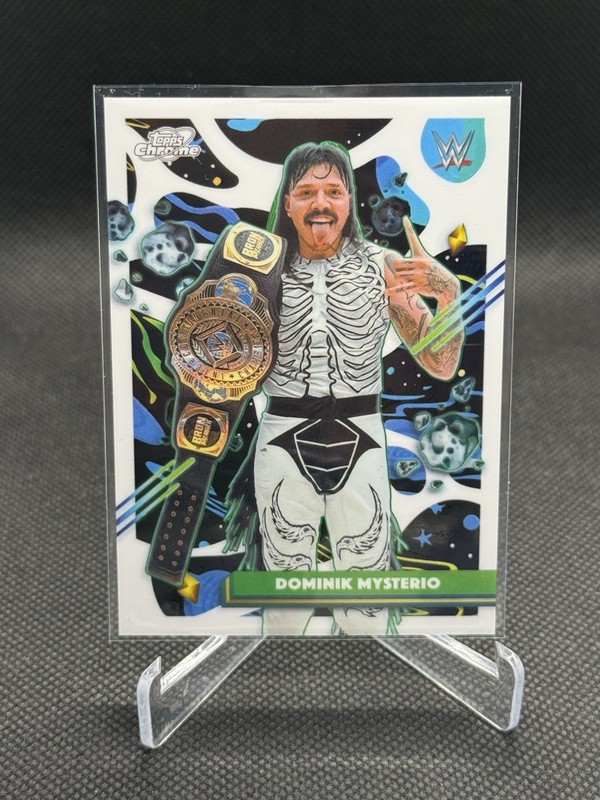 2026 WWE Topps Cosmic Chrome White Hole Dominik Mysterio SSP