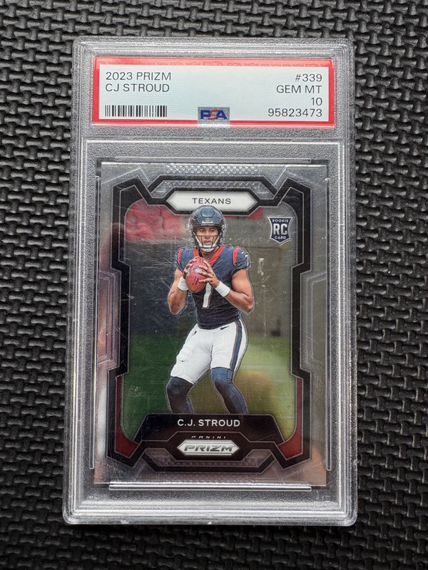 C.J. CJ Stroud 2023 Panini Prizm #339 Rookie RC PSA 10 *read