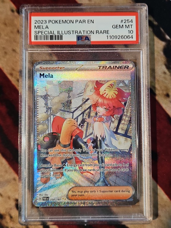 Pokemon Mela Paradox Rift Special Illustration Rare #254 PSA 10 Gem Mint