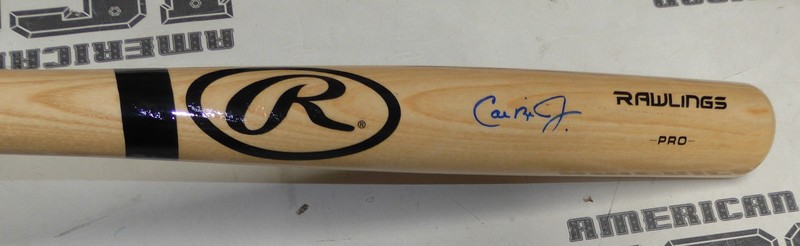 Cal Ripken Jr Signed Pro Model Baseball Bat PSA/DNA LOA Orioles HOF 07 Autograph