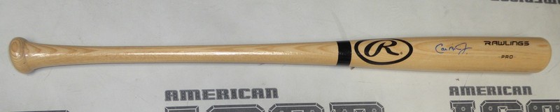 Cal Ripken Jr Signed Pro Model Baseball Bat PSA/DNA LOA Orioles HOF 07 Autograph view 2