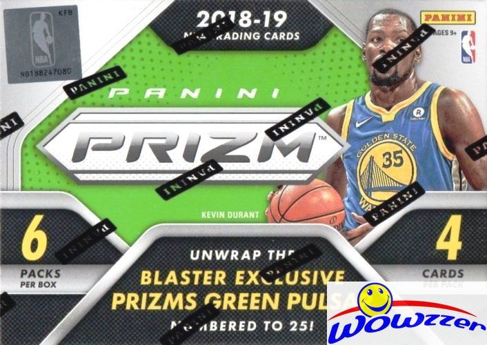 2018/19 Panini Prizm Basketball EXCLUSIVE Blaster Box-AUTO/MEM-Luka Doncic RC YR view 2