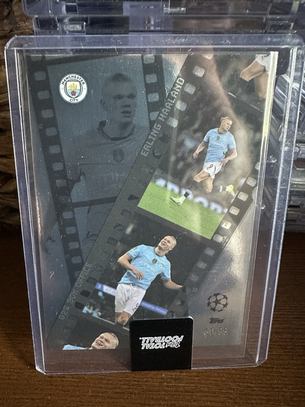 2024/25 Topps Total Football, Box Office, Erling Haaland.   #/99