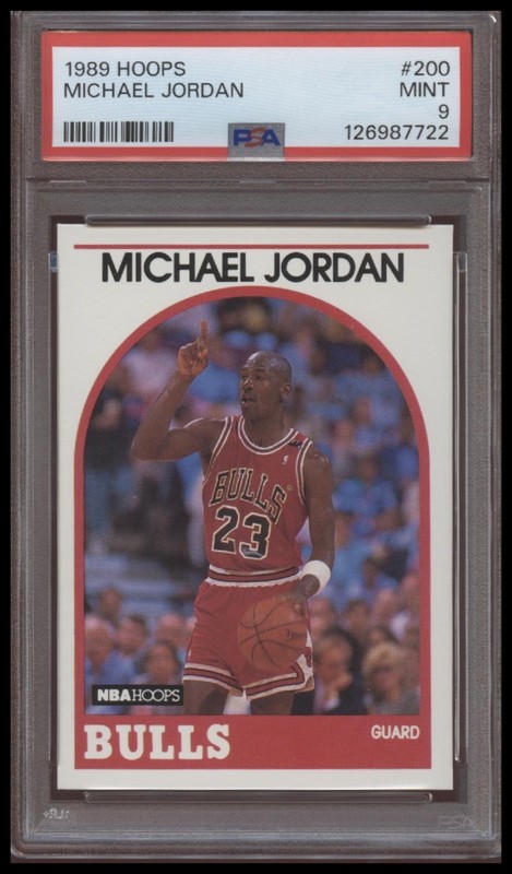 1990-91 Hoops Michael Jordan #200 PSA—Choose Grade