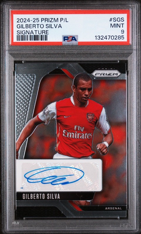 2024-25 Panini Prizm Premier League - Signatures Gilberto Silva #S-GS (AU)