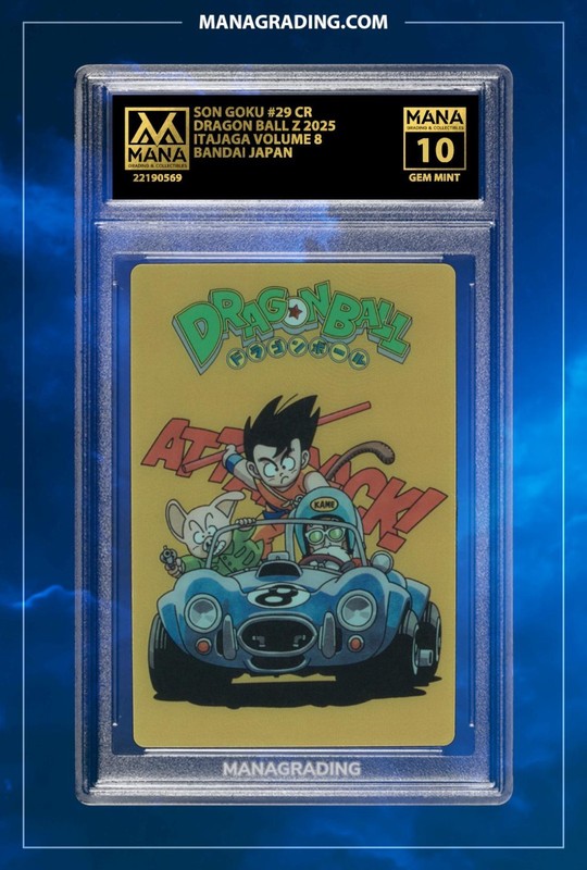 SON GOKU 29 CR ITAJAGA 8 MANA GRADE 10 PSA STACKABLE - DRAGON BALL Z - US STOCK