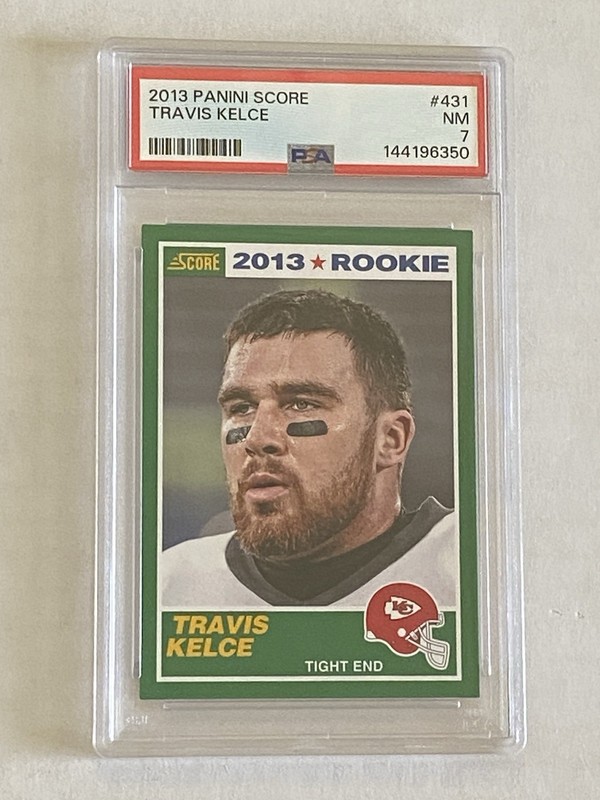 2013 Score Travis Kelce Rc PSA