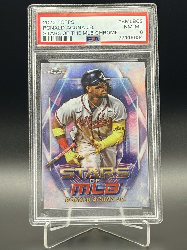 RONALD ACUNA JR | 2023 Topps Stars Of MLB | Atlanta Braves PSA