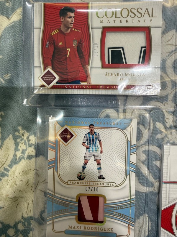 National Treasures/Immaculate Soccer Auto and Patch , Lot*5 view 2