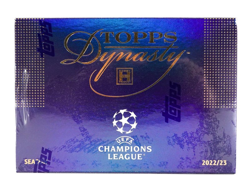 2022/24 TOPPS DYNASTY UEFA CHAMPIONS LEAGUE SOCCER HOBBY BOX